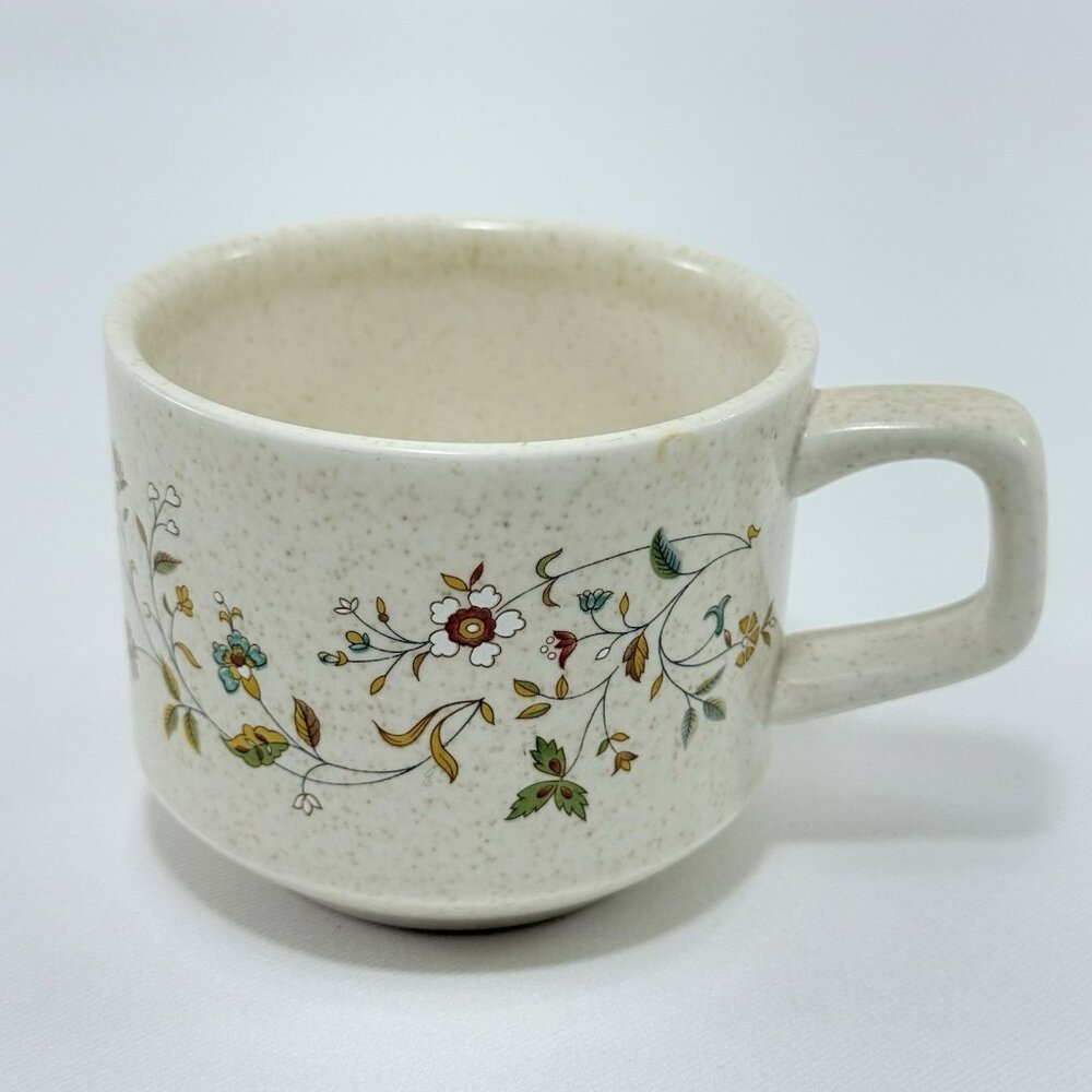 Lenox USA Merriment Temperware Teacup Cup Flower Spring Summer Strong Ceramic